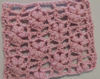 Jasmine Flower Stitch Crochet Pattern
