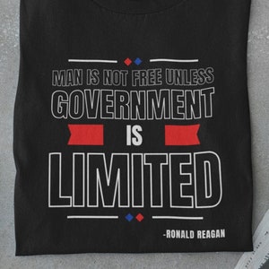 T-shirt Konservativ Shirt Patriotisches Geschenk Shirt Vatertag Antiliberal Shirt 4. Juli Tshirt Republikaner Shirt Ronald Reagan Tshirt