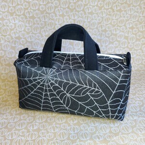 Box Spider Web Make Up Bag | Glitter | Cosmetic Bag | Travel Pouch | Stationary Pouch