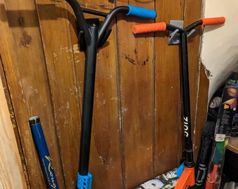 3D Printed Skateboard/Scooter Hanger: Wall Mount Hooks