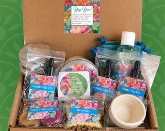 Gather & Glow : kit de fête DIY vintage Baume parfumé Bloom
