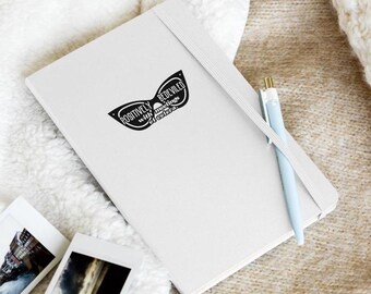 Moira Rose-inspirerad inbunden anteckningsbok, positivt bedeviled med Meetings Et Cetera