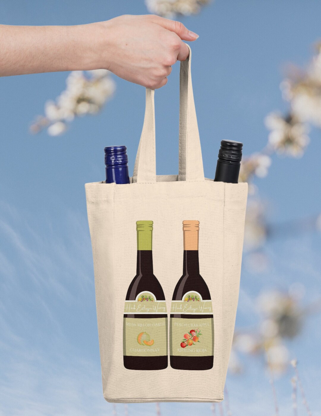 Schitts Creek Herb Ertlinger Fruit Wine Double Wine Tote Bag Etsy