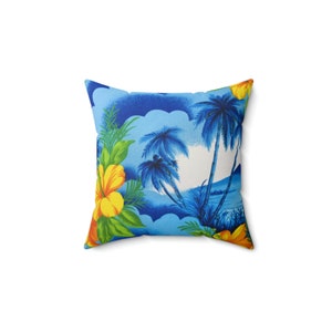 Hawaii Tropical Pillow