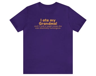 Me comí la camiseta de mi abuela / Tomate / Moana / Película de Disney