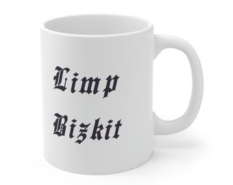 Live Laugh Limp Bizkit Ceramic Mug 11oz | Fred Durst | 90s Music