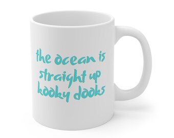 Ocean's Kooky Dooks Mug |  Moana Mug | Disney Mug | Gift | Disney Lover Gift | Beach Mug