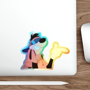Holographic Max Sticker | Goofy Movie Disney Sticker | 90s Disney