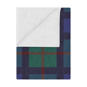 Scottish Tartan Minky Blanket