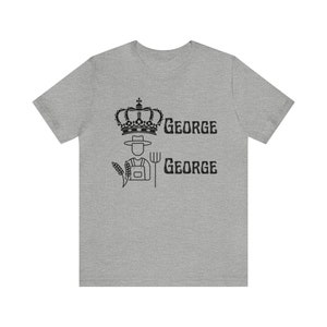King George Farmer George Shirt, Bridgerton Fan Shirt, Queen Charlotte: A Bridgerton Story Tshirt, Netflix Trending, Funny Shirt image 4
