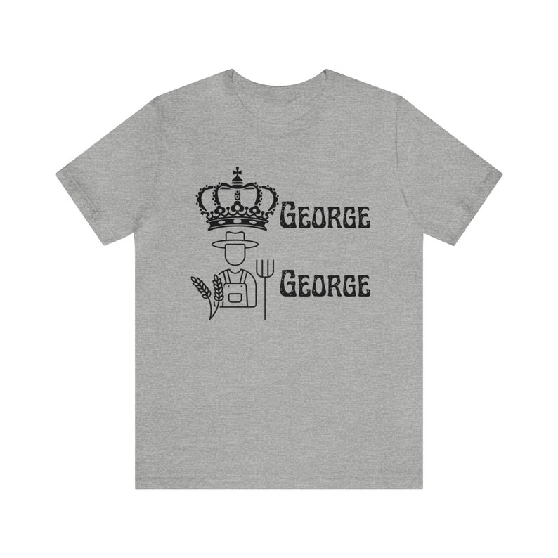 King George Farmer George Shirt, Bridgerton Fan Shirt, Queen Charlotte: A Bridgerton Story Tshirt, Netflix Trending, Funny Shirt image 4