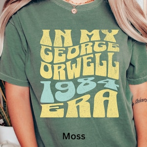 George Orwell 1984 Shirt, Comfort Colors Shirt, Anti Media Shirt, Anti Government Shirt, Political Shirt