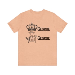 King George Farmer George Shirt, Bridgerton Fan Shirt, Queen Charlotte: A Bridgerton Story Tshirt, Netflix Trending, Funny Shirt image 2