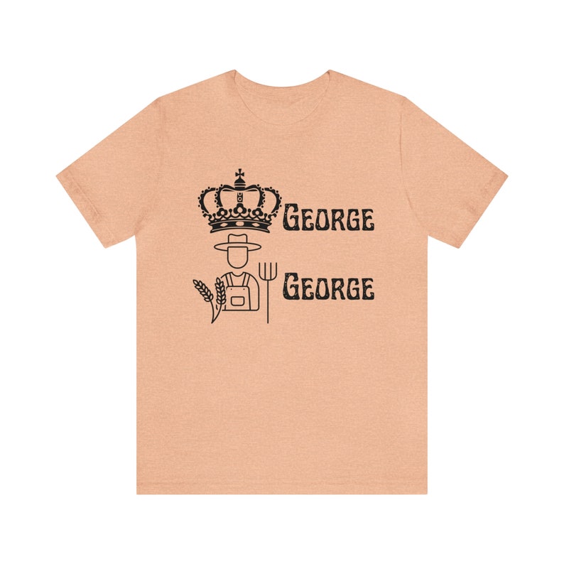 King George Farmer George Shirt, Bridgerton Fan Shirt, Queen Charlotte: A Bridgerton Story Tshirt, Netflix Trending, Funny Shirt image 2