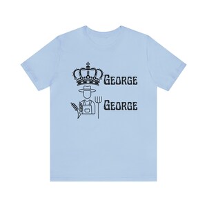 King George Farmer George Shirt, Bridgerton Fan Shirt, Queen Charlotte: A Bridgerton Story Tshirt, Netflix Trending, Funny Shirt image 5