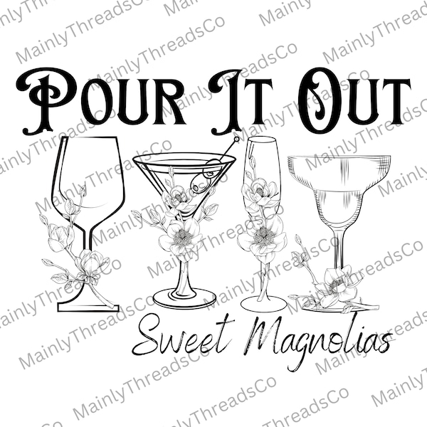 Pour It Out SVG PNG 300DPI for Shirts, Mugs, Crafts and more.