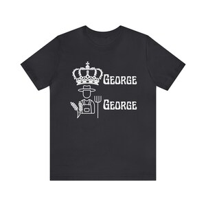 King George Farmer George Shirt, Bridgerton Fan Shirt, Queen Charlotte: A Bridgerton Story Tshirt, Netflix Trending, Funny Shirt image 7