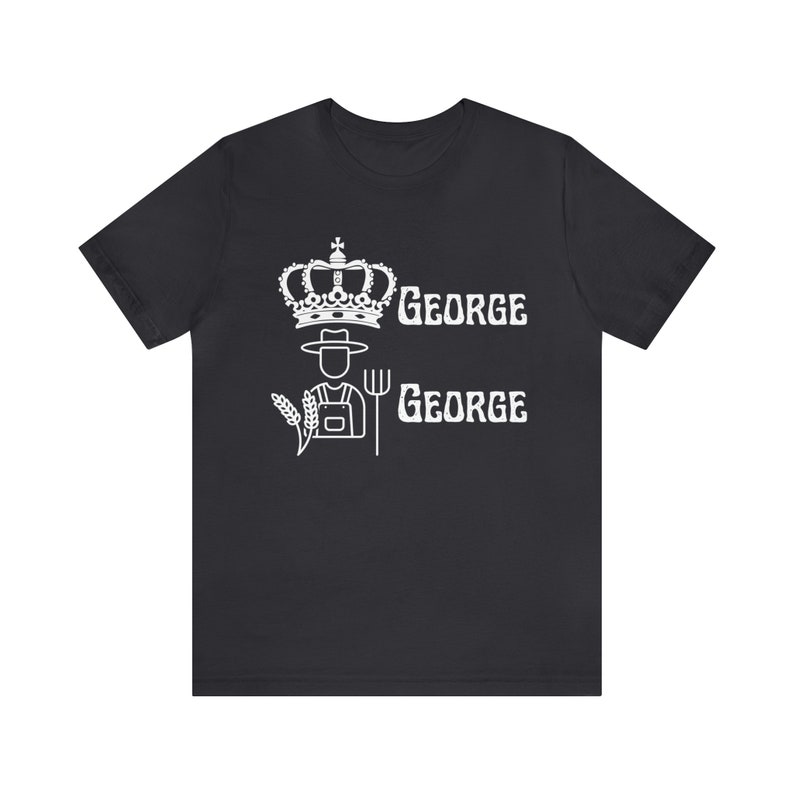 King George Farmer George Shirt, Bridgerton Fan Shirt, Queen Charlotte: A Bridgerton Story Tshirt, Netflix Trending, Funny Shirt image 7