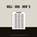 Piano Triad Chords Cheat Sheet in All 12 Keys, Printable PDF - Etsy