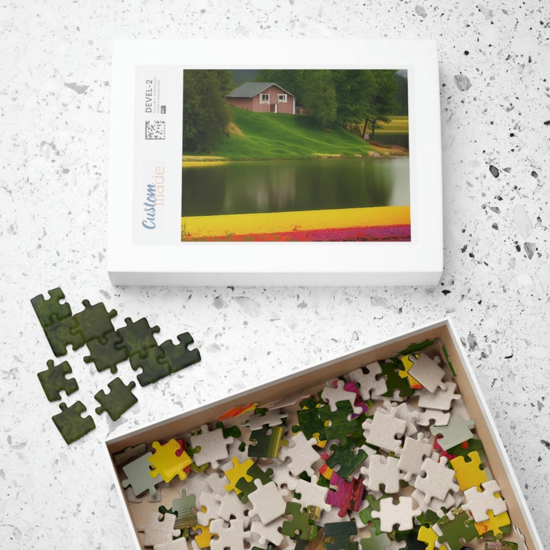 House by the Lake Jigsaw Puzzle image 8