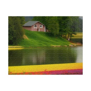 House by the Lake Jigsaw Puzzle image 5