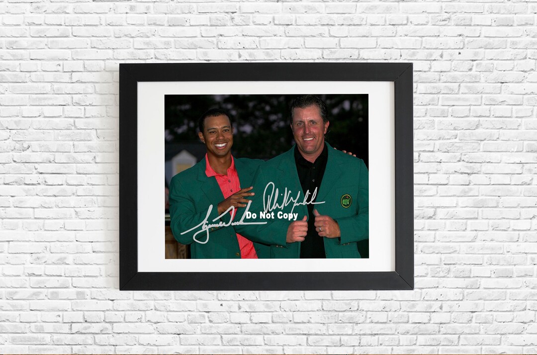 Phil Mickelson Autographed Signed Reprint 8x10 Photo Poster Etsy