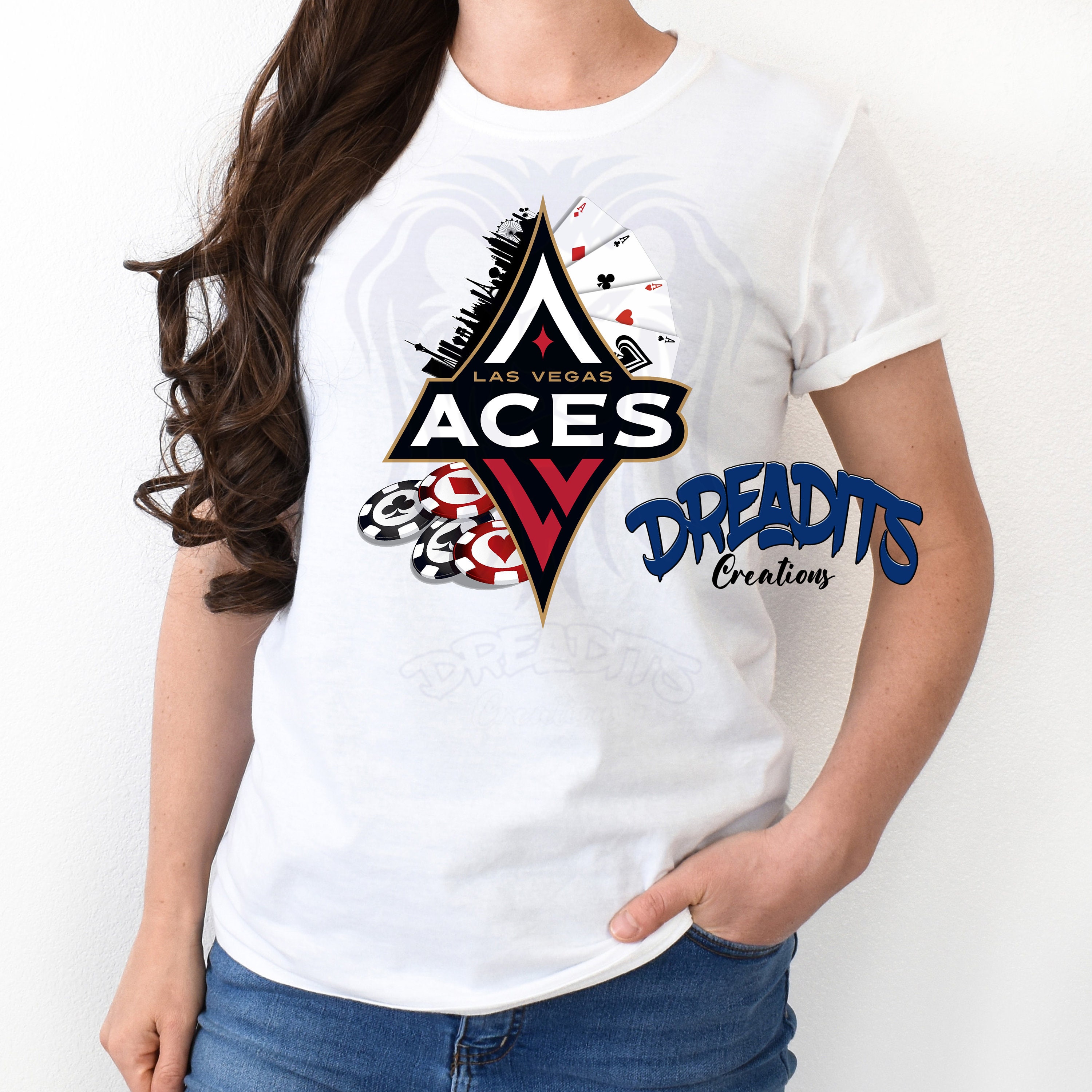 las vegas aces nike shirt