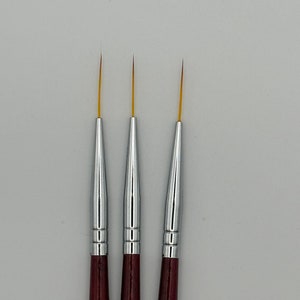 Set of 3 Brushes 3/5in