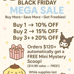 Kawaii Mystery Scoop Box: Pastel Stationery & Hair Accessories Gift