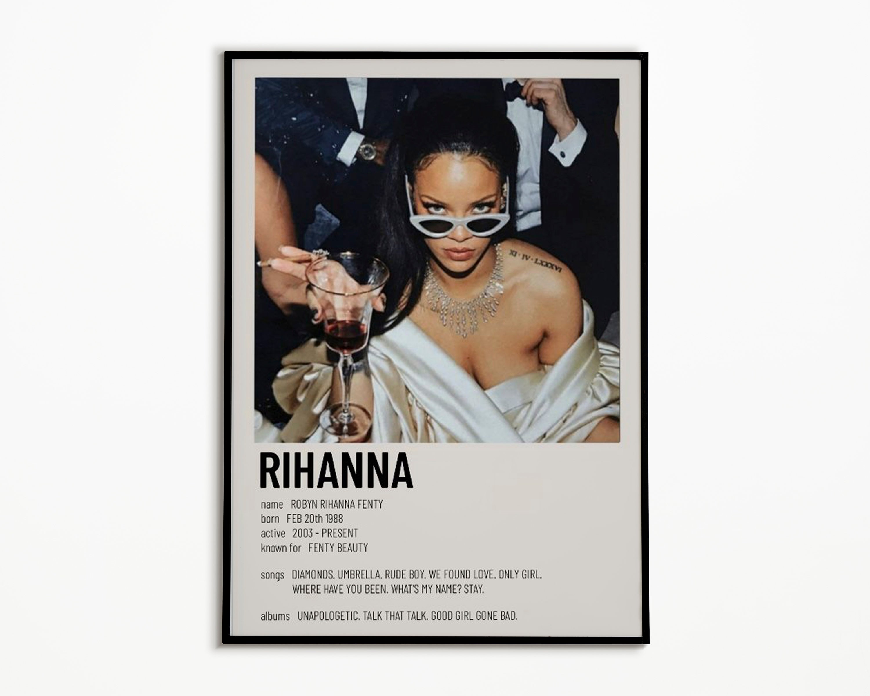 Rihanna Polaroid 