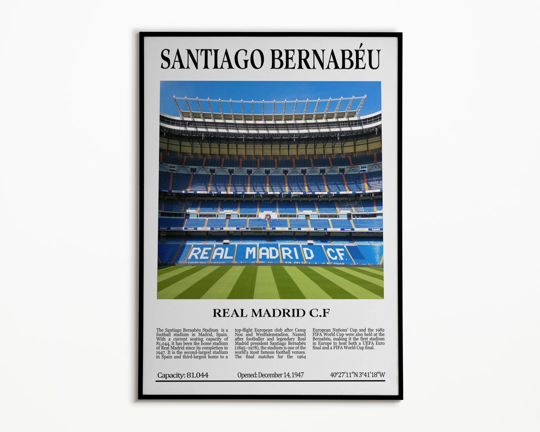 Carte Postale Stade Santiago Bernabeu - Real Madrid - Vers 1970 [G167]