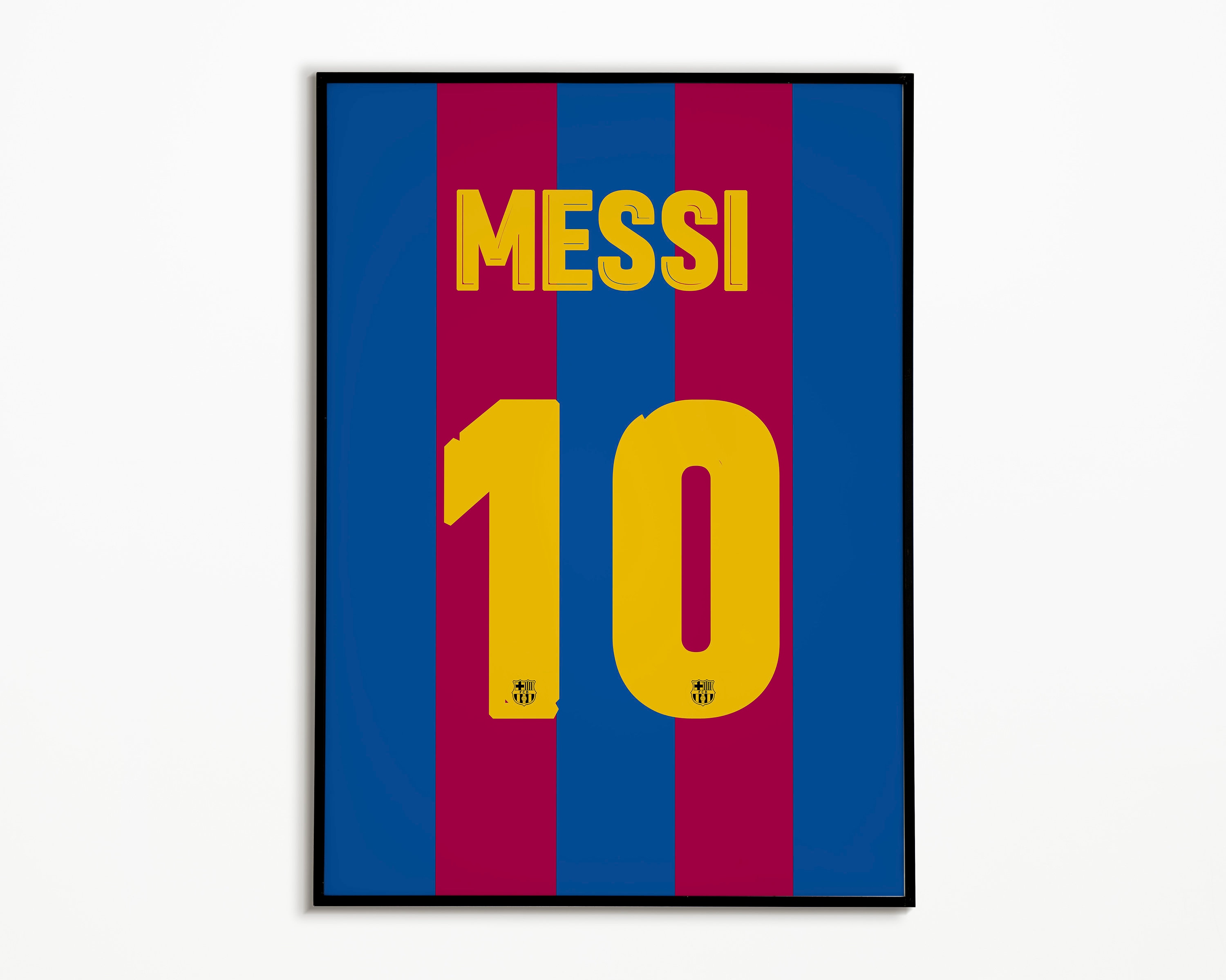 Lionel Messi Poster Lionel Messi Jersey Poster Messi Wall - Etsy