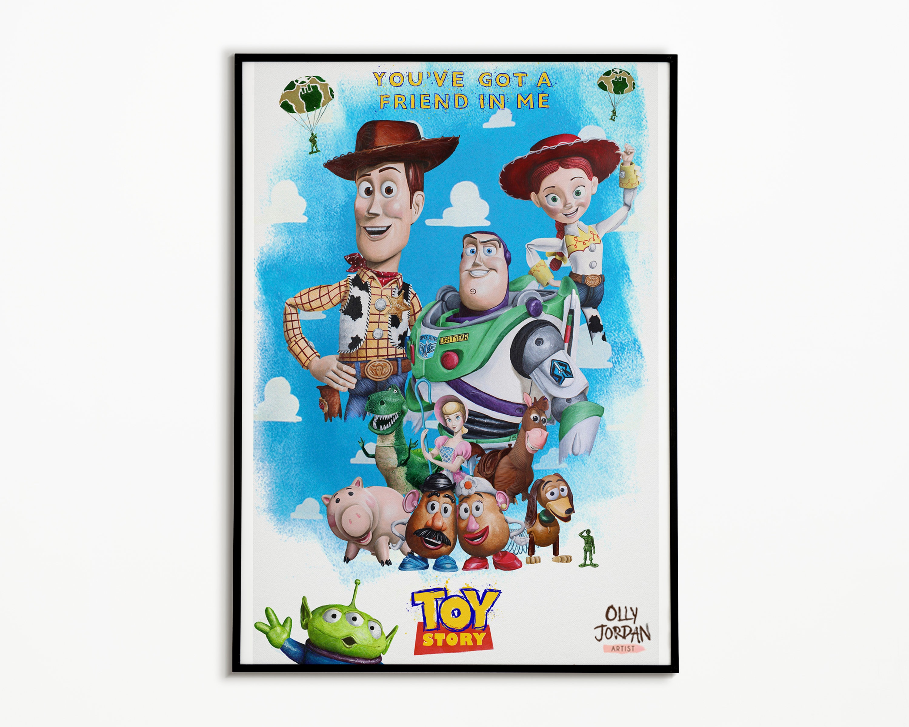 Toy Story Poster Toy Story Movie Poster Epic Movie Poster Etsy Ireland