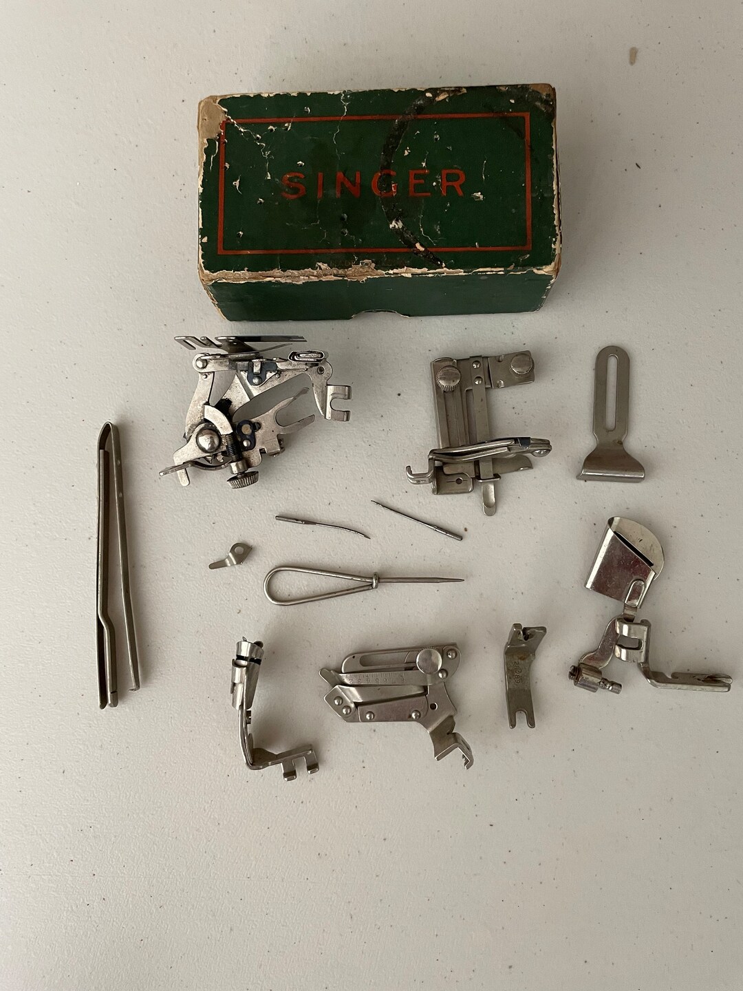 Vintage Singer Attachments 120360 Etsy