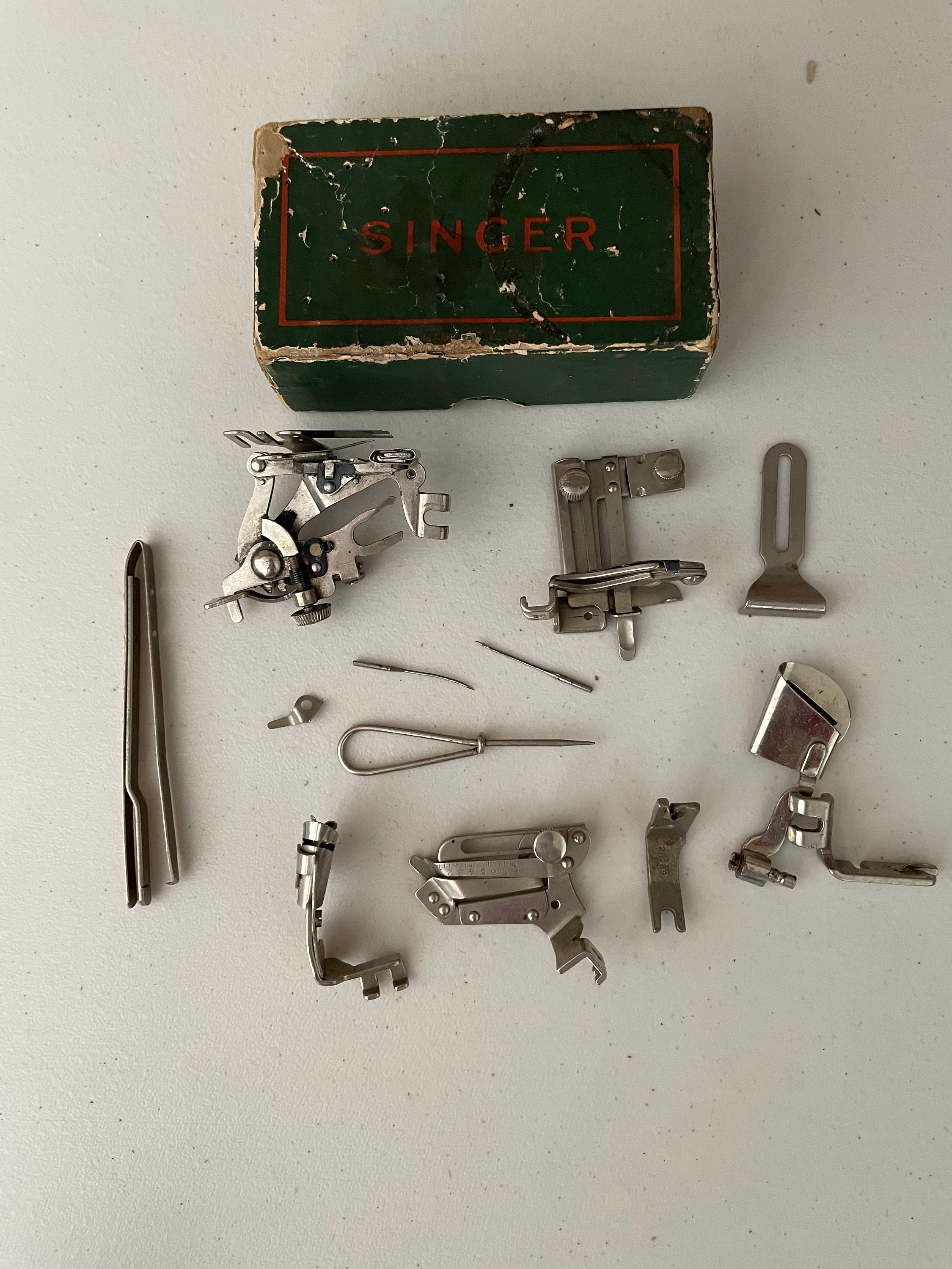 Vintage Singer Attachments 120360 Etsy
