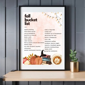 Fall Bucket List