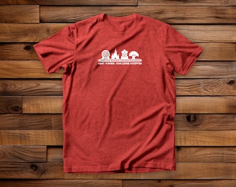 1 Day - 4 Parks - Challenge Accepted Shirt,  Disney Parks, Epcot, Magic Kingdom, Hollywood Studios, Animal Kingdom, Disney Inspired Shirt