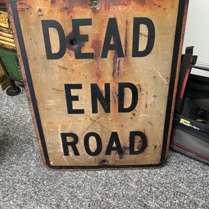 Vintage Road Sign