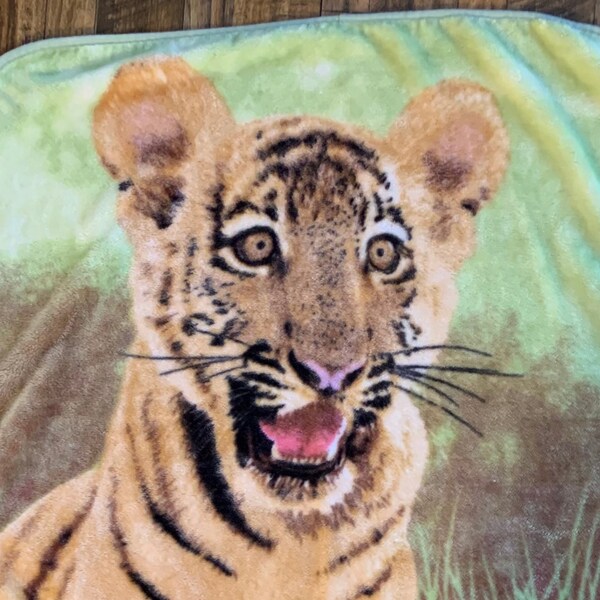 Mexican Blanket Tiger Etsy