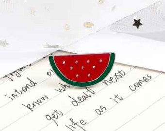 Watermelon Enamel Pin - Watermelon Pin - Enamel Pin Watermelon