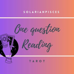 One question tarot reading