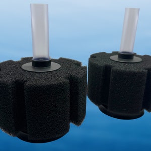 Bio Sponge Filter - Large - Aquarium Sponge Filter - Filter for fish tank  - shrimp filter - fry filter - fish tank filter - breeding 2 pack