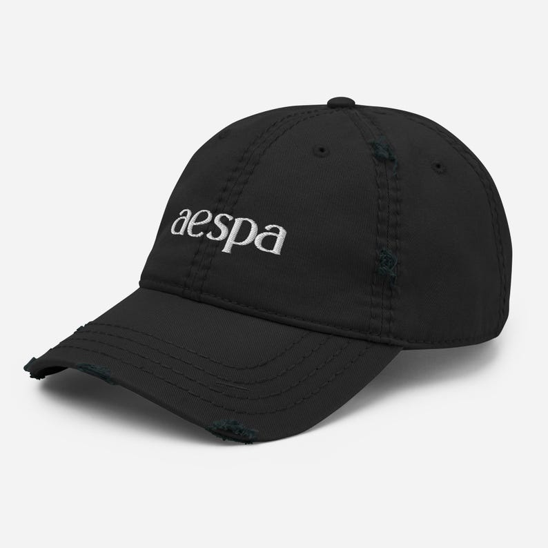 Aespa - kpop group - aespa fan gear - aespa hat - aespa baseball cap - kpop apparel