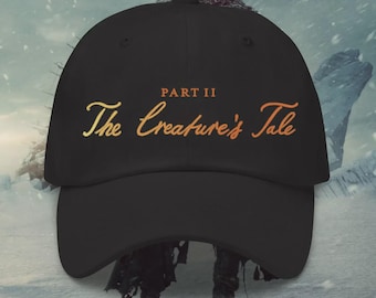 The Creature's Tale - Embroidered Dad Hat / Baseball Cap / Beanie / Knitted Tuque