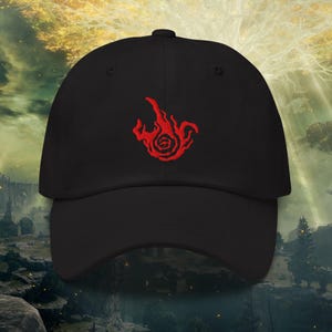 Władca Płomienia - Czapka baseballowa / Czapka taty - Profesjonalnie haftowana maszynowo