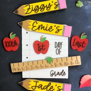 Back to School Personalized Interchangeable Sign