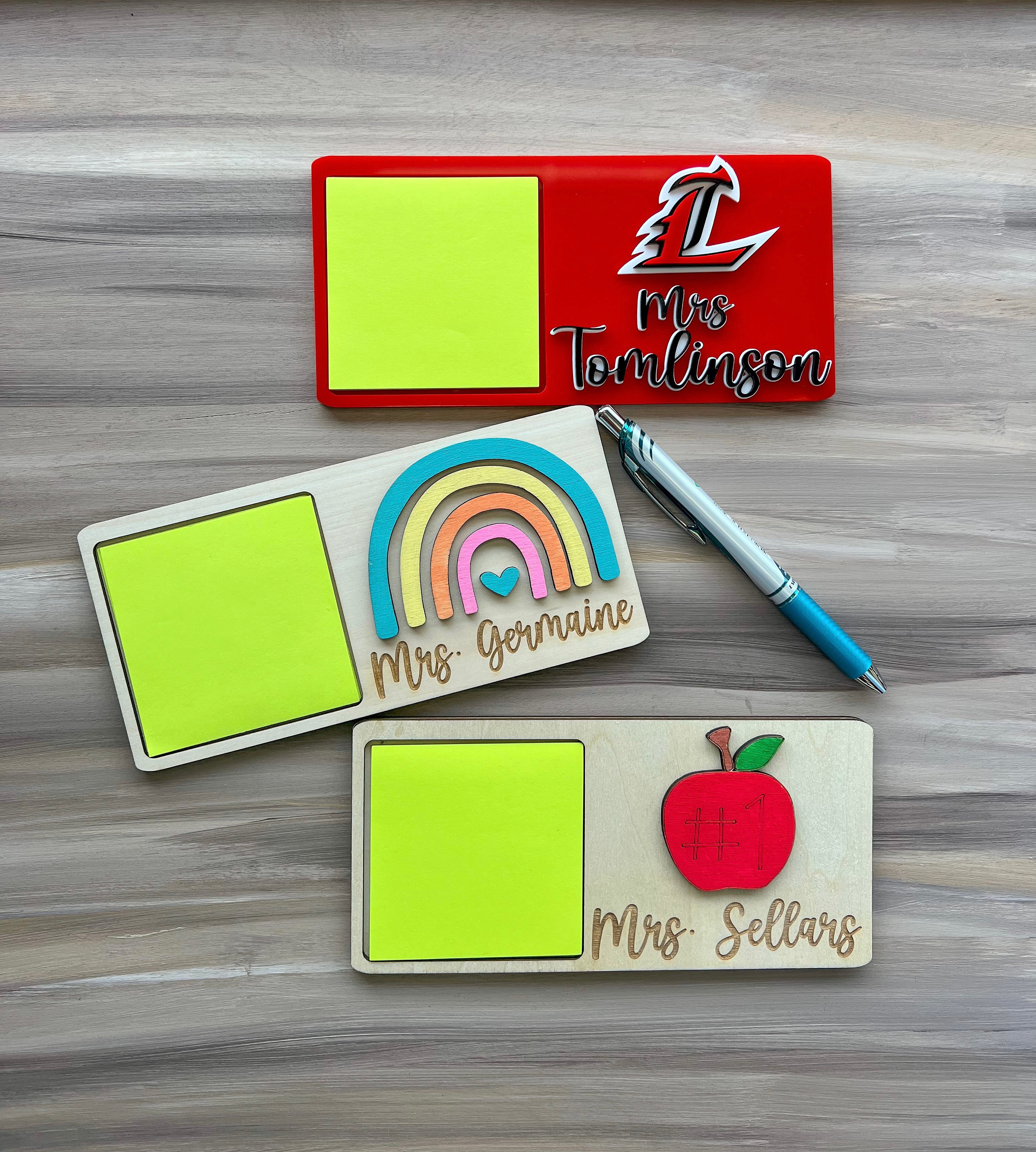 Sticky Note Inhaber Lehrer Geschenk/Büro/Schule Geist