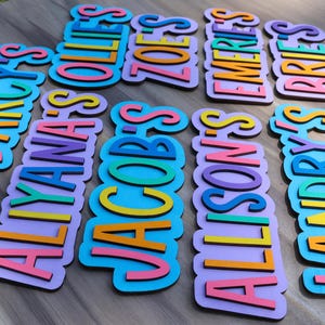 School Sign Add on Namplates/Pencils ONLY