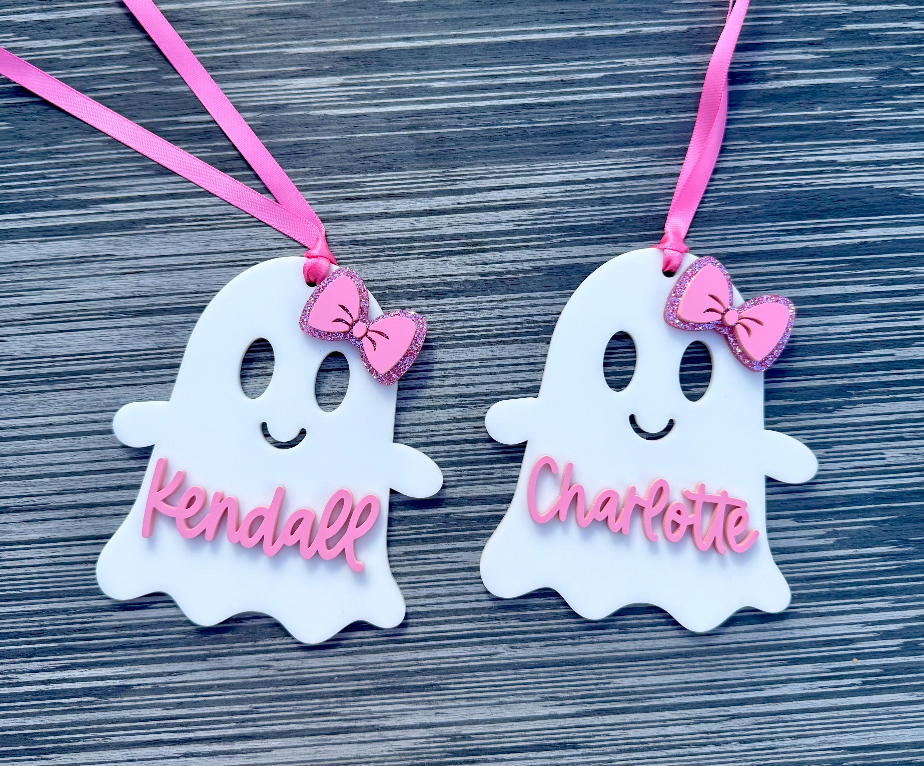 Boo Basket Name Tag Personalized Halloween Treat Bag Tag - Etsy