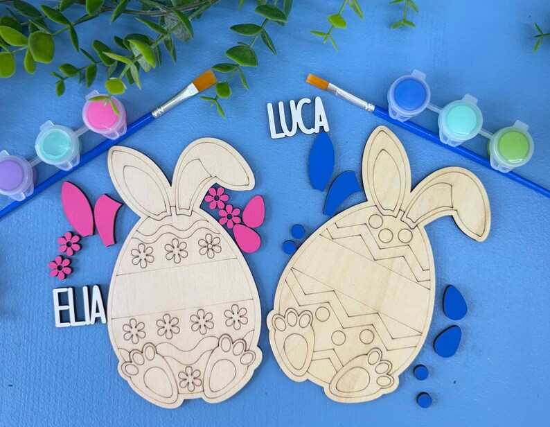 Easter Egg Paint Kit DIY Easter Paint Craft Egg Paint Kit - Etsy